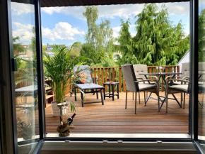 Terrassenwohnung mit Gartenblick